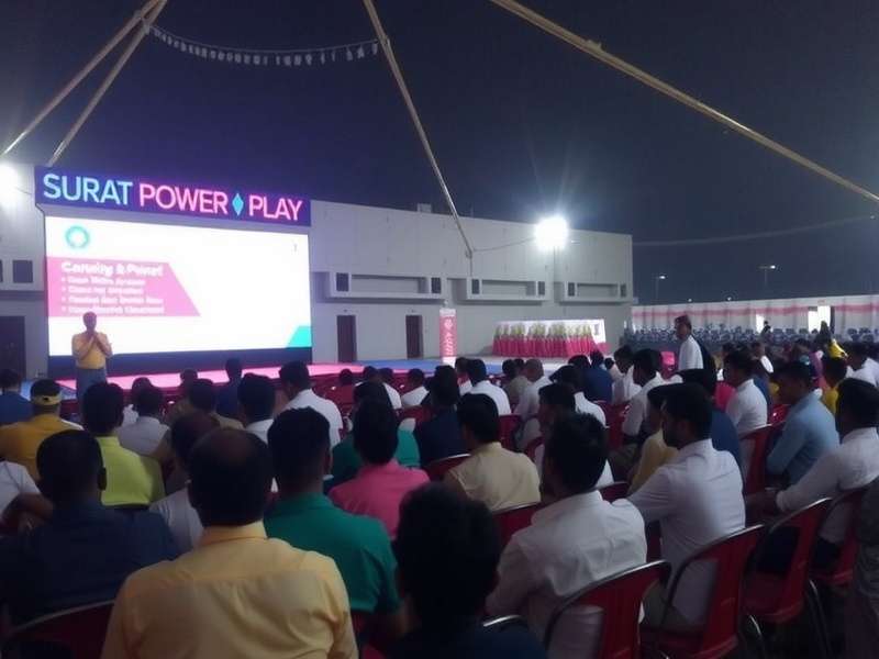 Players Gather for Surat Power Play Tournament Surat Power Play Community Event